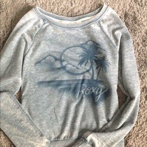 Light blue Roxy sweatshirt