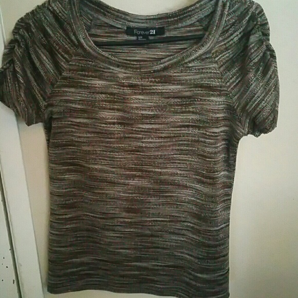 Brown sparkly top - Picture 1 of 1