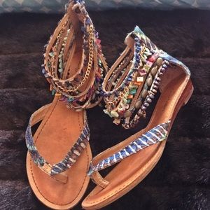Zigi Girl,  Embellished Sandal.