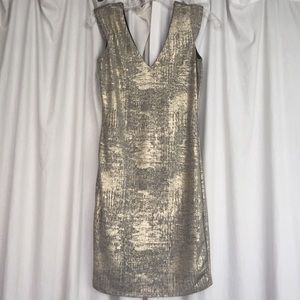 Forever 21 Metallic Bodycon Dress