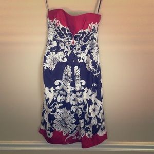 WHBM Strapless Dress