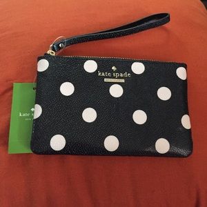 Kate Spade Cedar street dot clutch/wristlet
