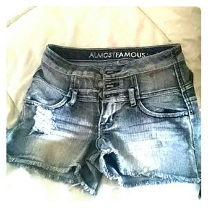Almost famous High waisted shorts
