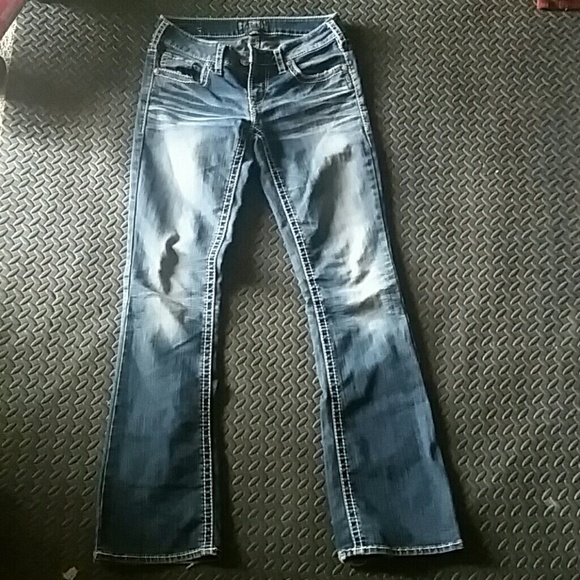 Silver jeans