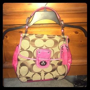 Limited Edition 70th Anniversary Pink Coach Purse