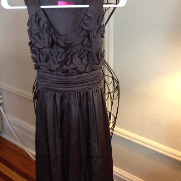 Beautiful Silk Silver Grey Fashion Dress!!!