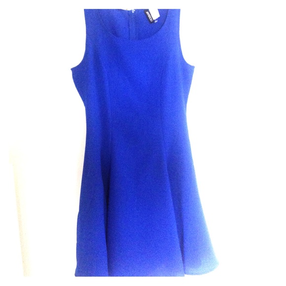Blue dress