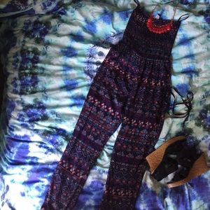 Tribal Printed Jump Suit