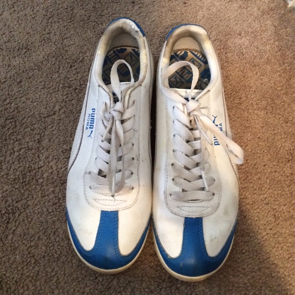 Blue and white Pumas