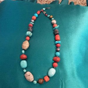 Peyote Bird necklace. Made in New Mexico.
