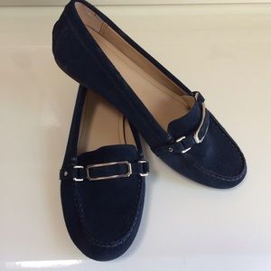 Coach Navy Blue Loafer