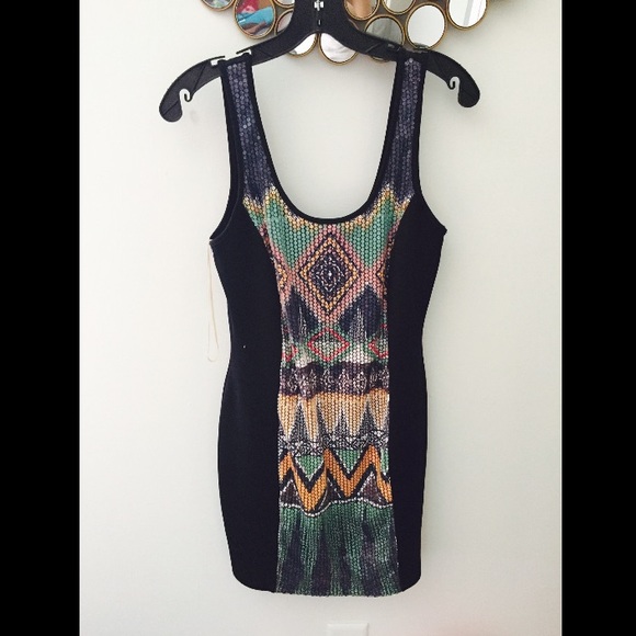 Aztec sequence dress