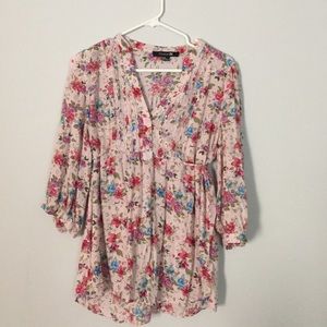 Forever 21 floral blouse