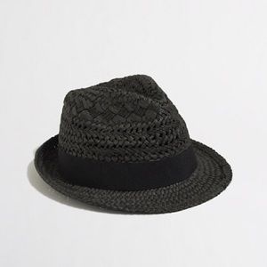 Jcrew Black Fedora