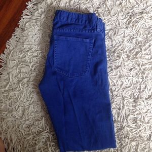 Blue J Crew matchstick denim