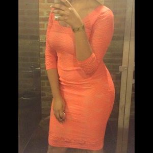 Melon midi dress💜