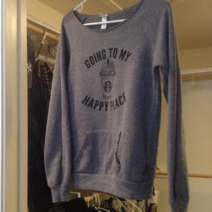 Gray "Starbucks" Sweatshirt