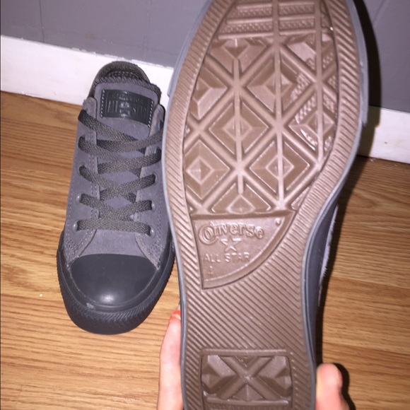All grey converse - Picture 4 of 4