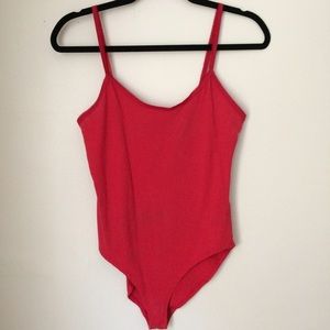 Red Bodysuit