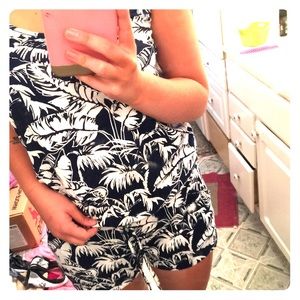 Never worn tropical romper