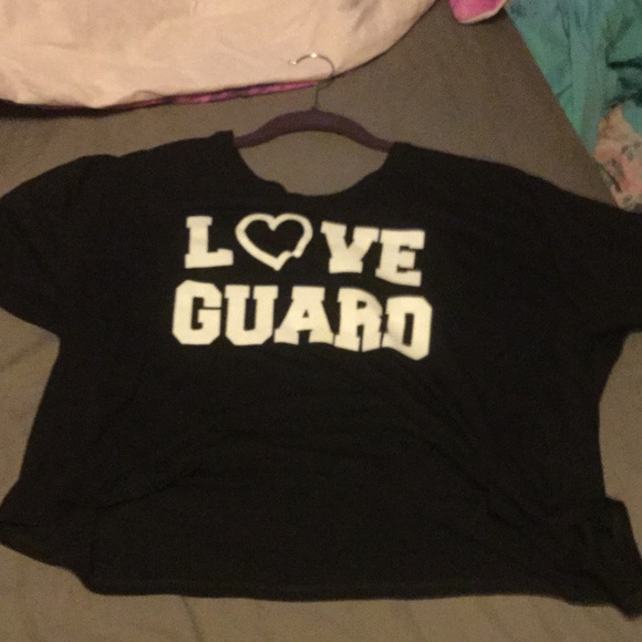 COLORGUARD crop top
