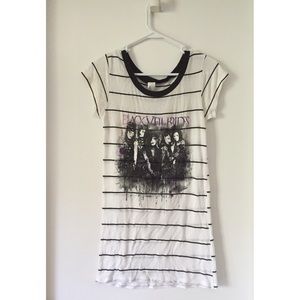 Black Veil Brides B&W/Violet Shirt