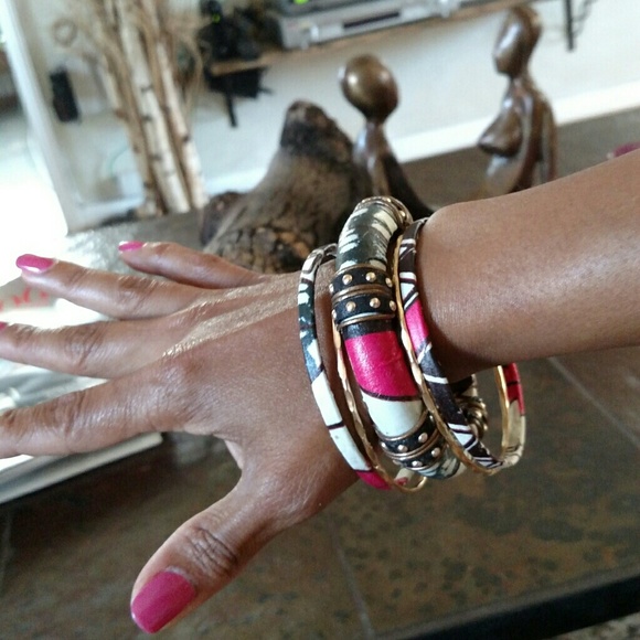 Fun summer bangles set - Picture 2 of 3