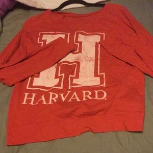 Harvard long sleeve tee