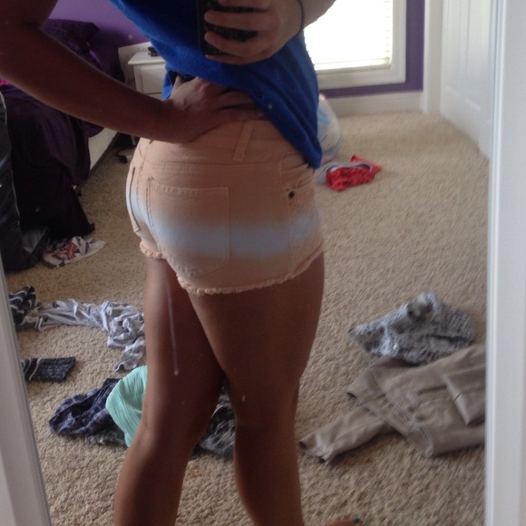 Orange and white shorts!! - Picture 3 of 4