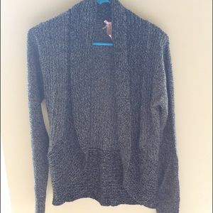 Black and grey sweater