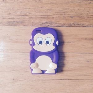 Purple Monkey iPhone 5c case💜