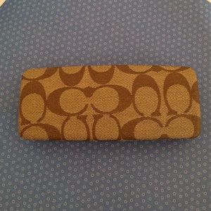 COACH eye glass case