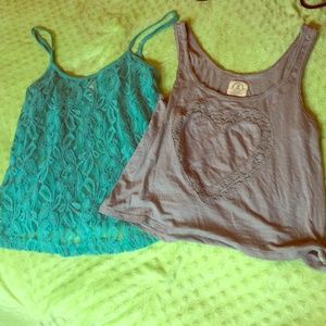 Bundle of American eagle/pacsun tanks