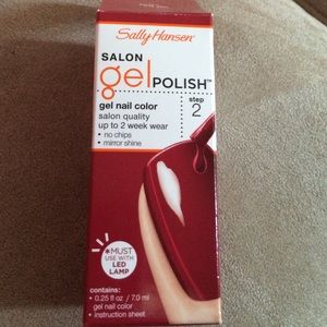 Sally Hansen red zin gel polish