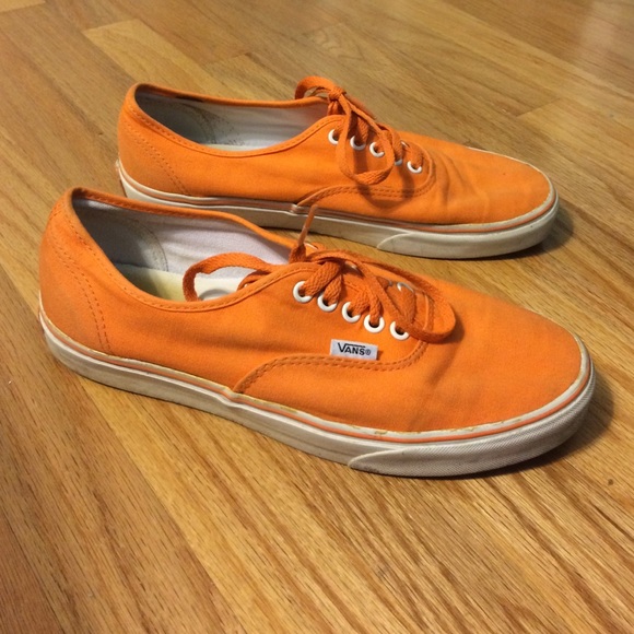 Orange Vans