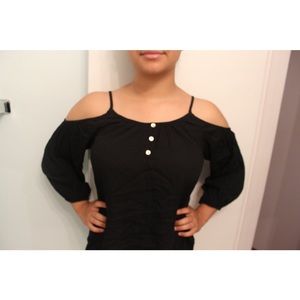 Francesca's Off The Shoulder Shirt