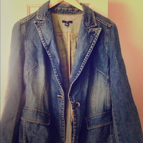 Gap jeans jacket xl