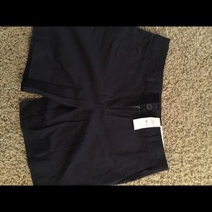Ann Taylor Loft outlet navy blue shorts