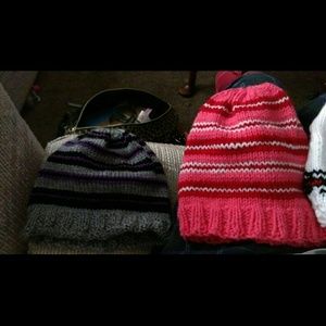Stripped beanies