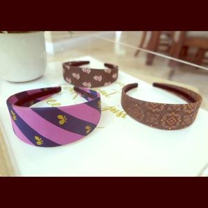 3 J. Crew headbands