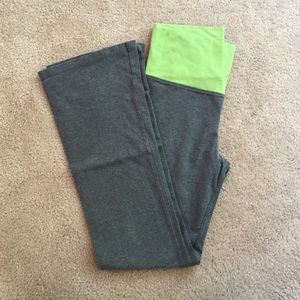 VS roll down yoga pants.