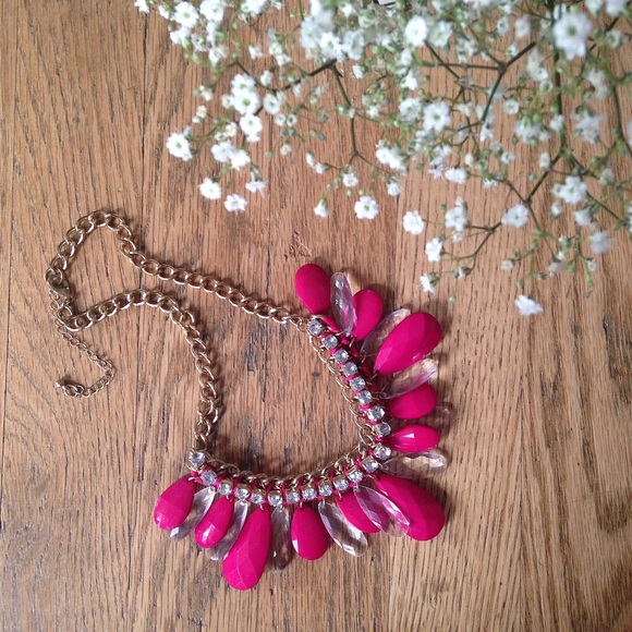 Pink Statement Necklace