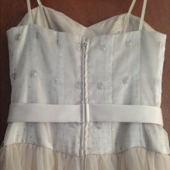 Prom gown size 4, worn only once! Super steal! - Picture 4 of 4