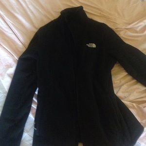 North face relaxed fit zip up