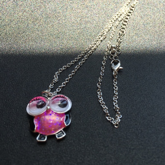 Justice Jewelry - Owl necklace