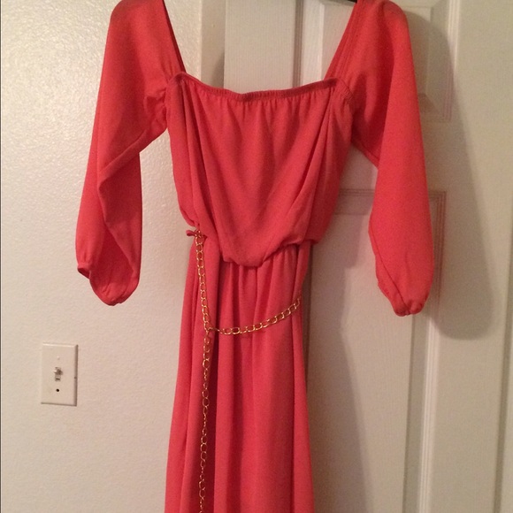 Off shoulder dress
