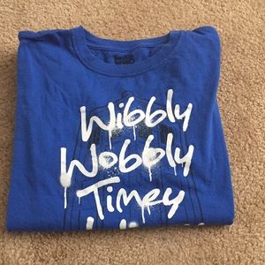 Wibbly Wobbly Timey Wimey Doctor Who shirt