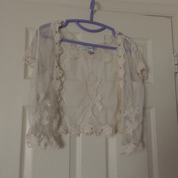 Crochet Lace Kimono