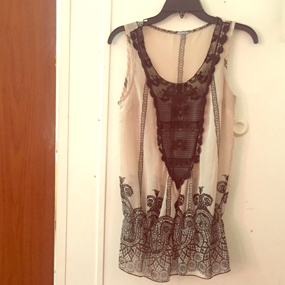 Charlotte Russe sleeveless blouse