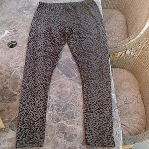 Boutique Brand Leopard Leggings Size XL
